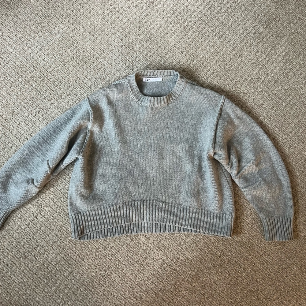 ZARA Gray Sweater